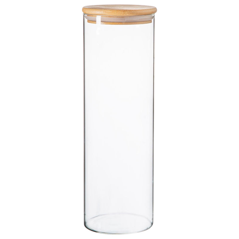 2L Wooden Lid Storage Jar - By Argon Tableware