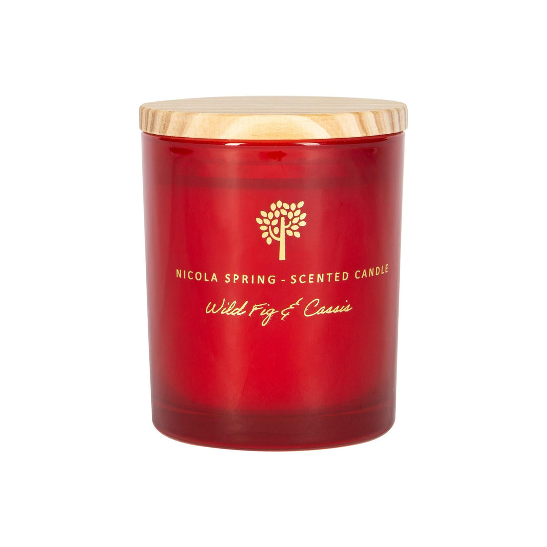 130g Wild Fig &amp; Cassis Scented Soy Wax Candle