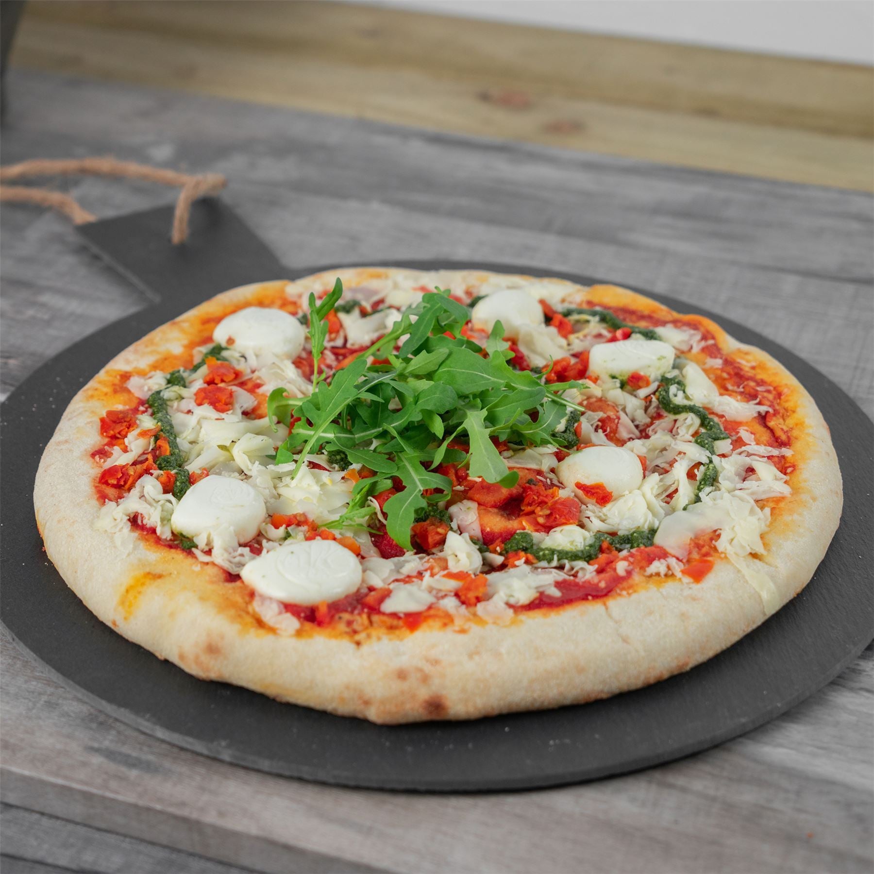 35cm Round Slate Serving Board