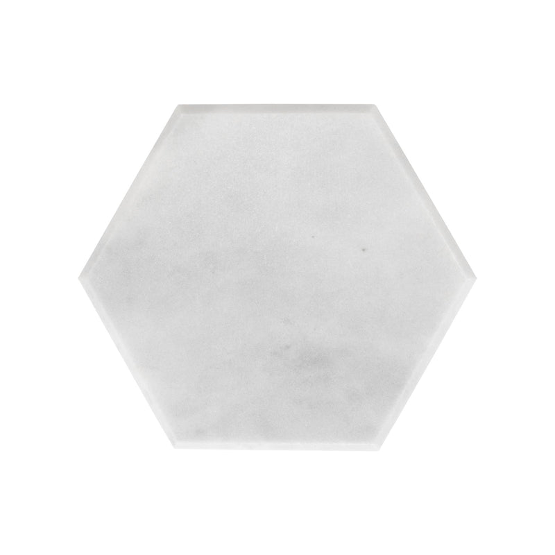Hexagonal Marble Coasters - Pack of Six - By Argon Tableware