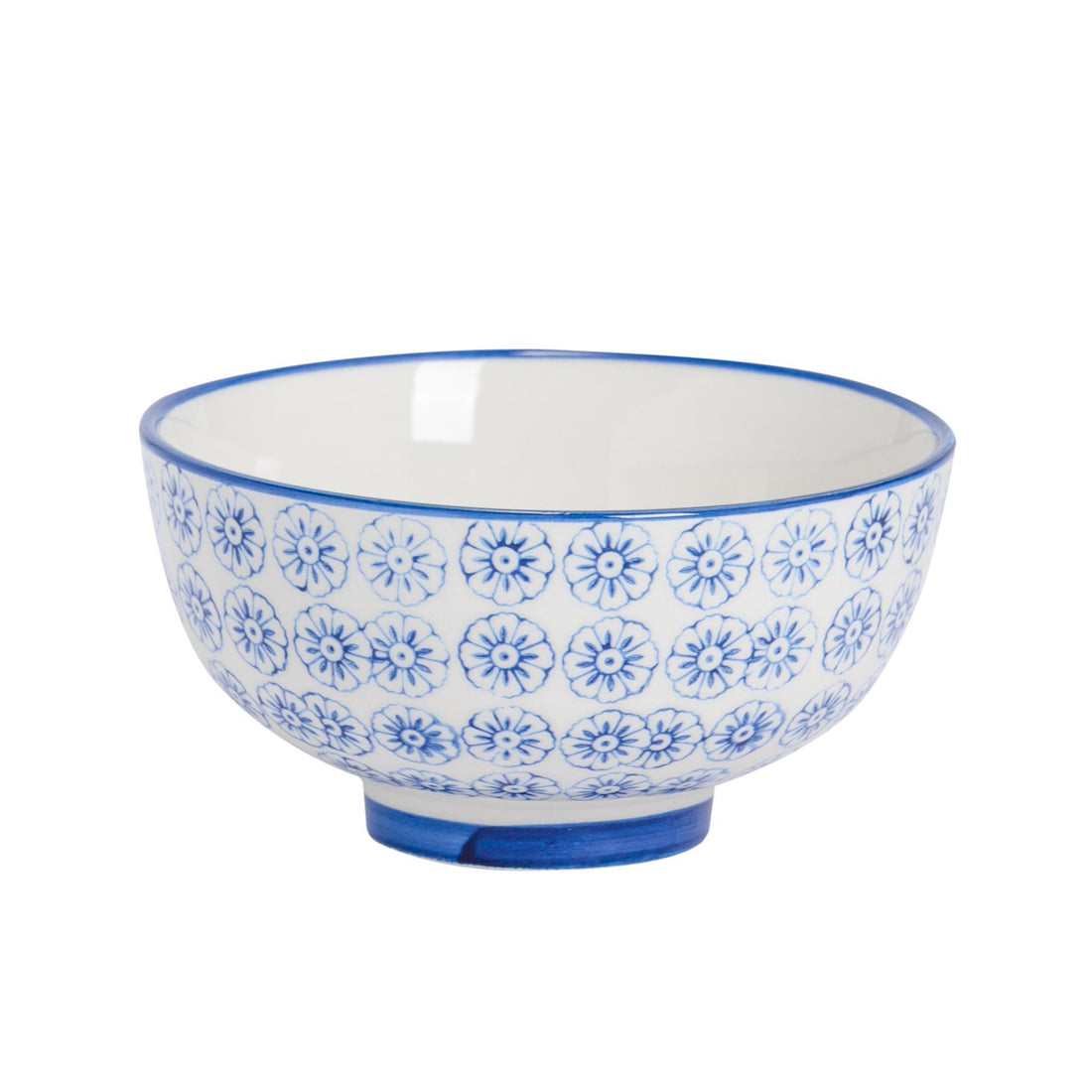 12cm Hand Printed China Rice Bowl