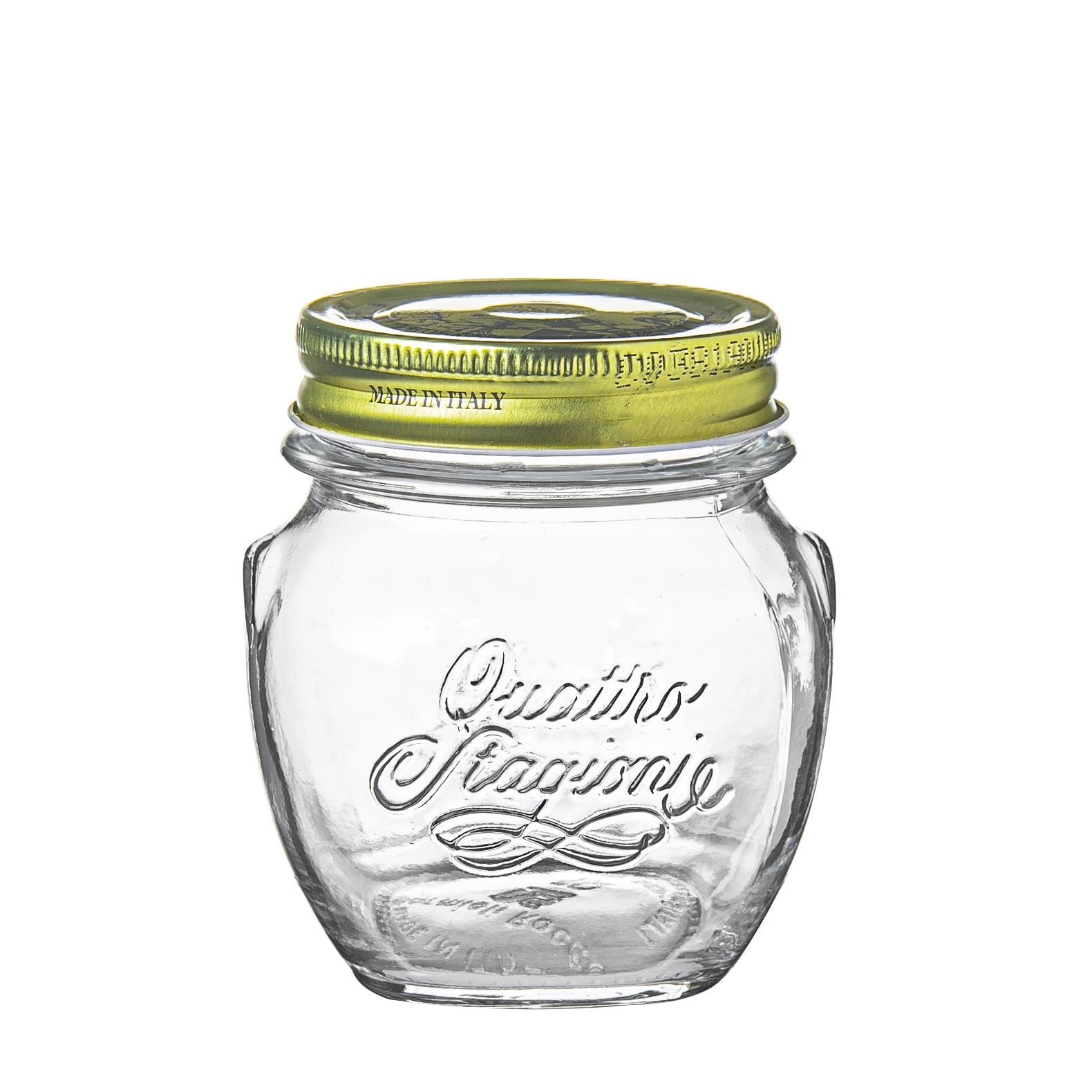 300ml Quattro Stagioni Glass Food Preserving Jar