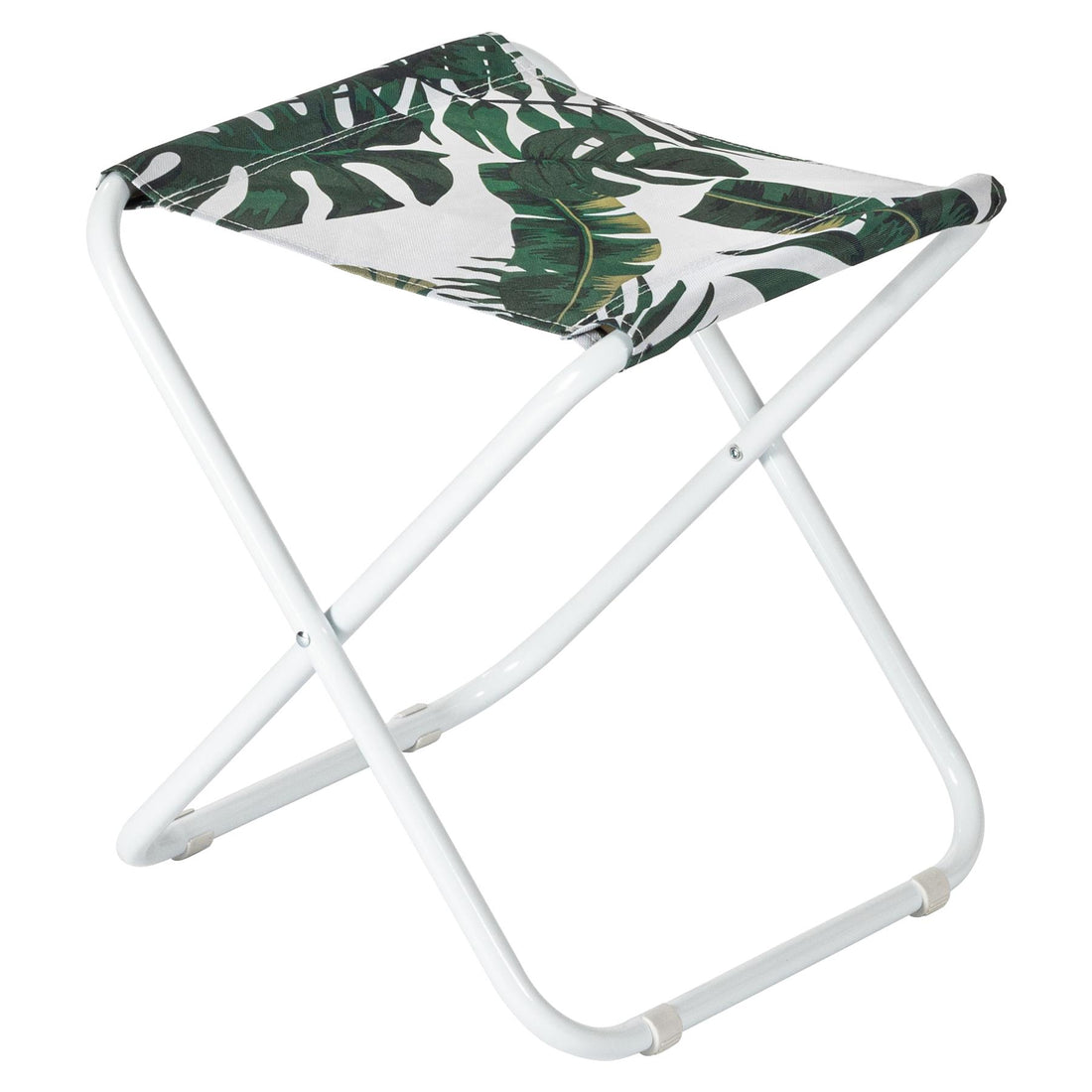 Banana Leaf Folding Canvas Camping Stool