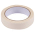 White 50m x 25mm Masking Tape - By Blackspur