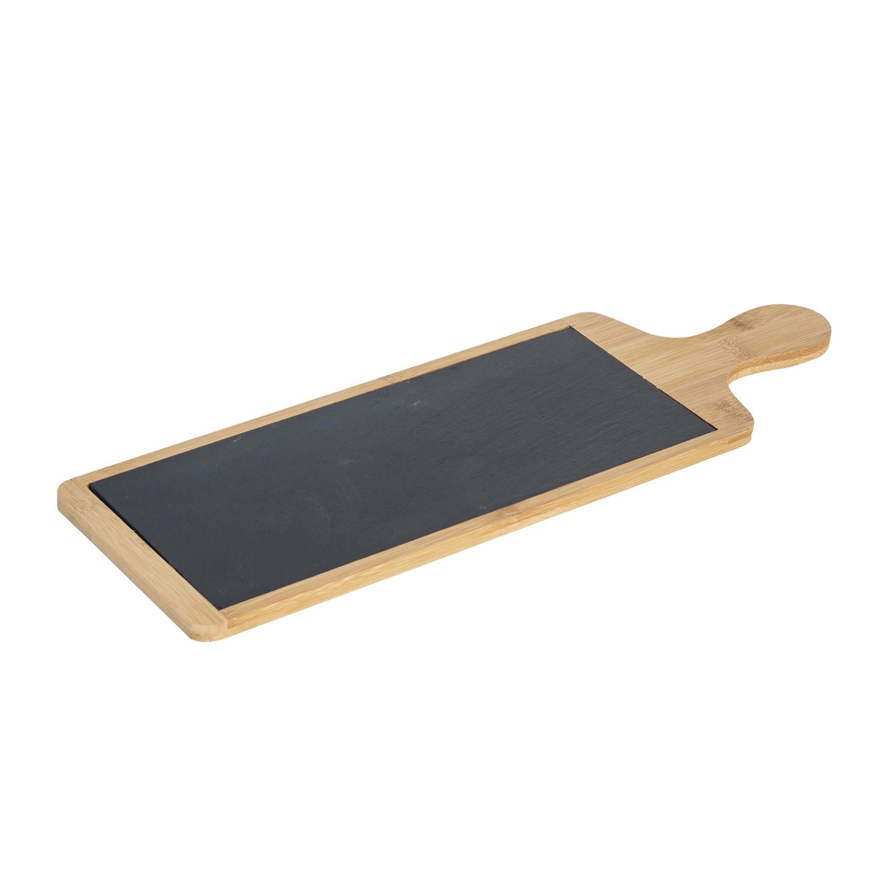 Bamboo Slate Serving Board - By Argon Tableware