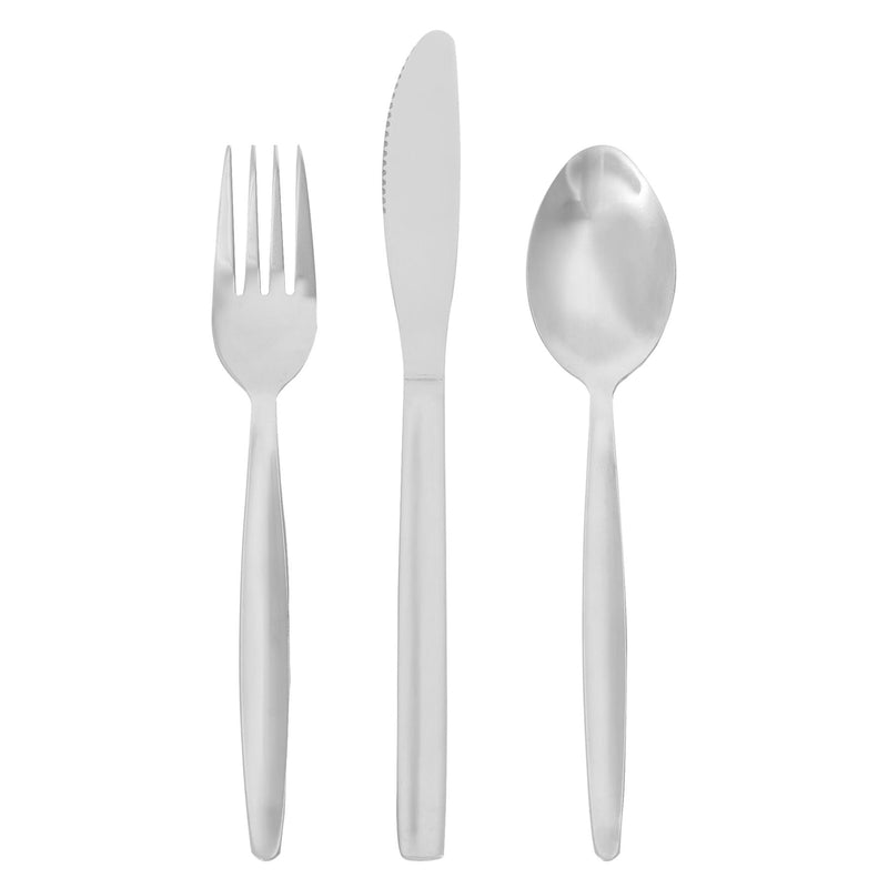 12pc Stainless Steel Children's Cutlery Set - One Set - By Tiny Dining