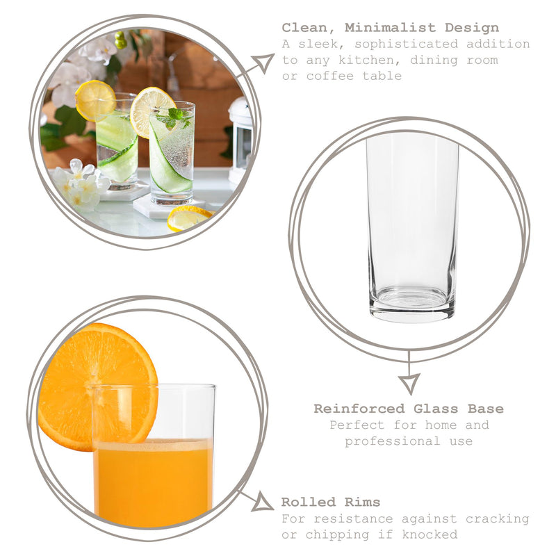 295ml Liberty Highball Glasses - Pack of Six - By LAV