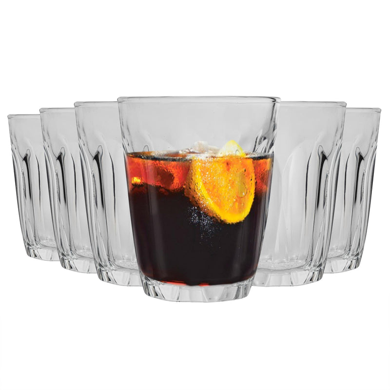 130ml Provence Tumbler Glasses - Pack of Six - By Duralex