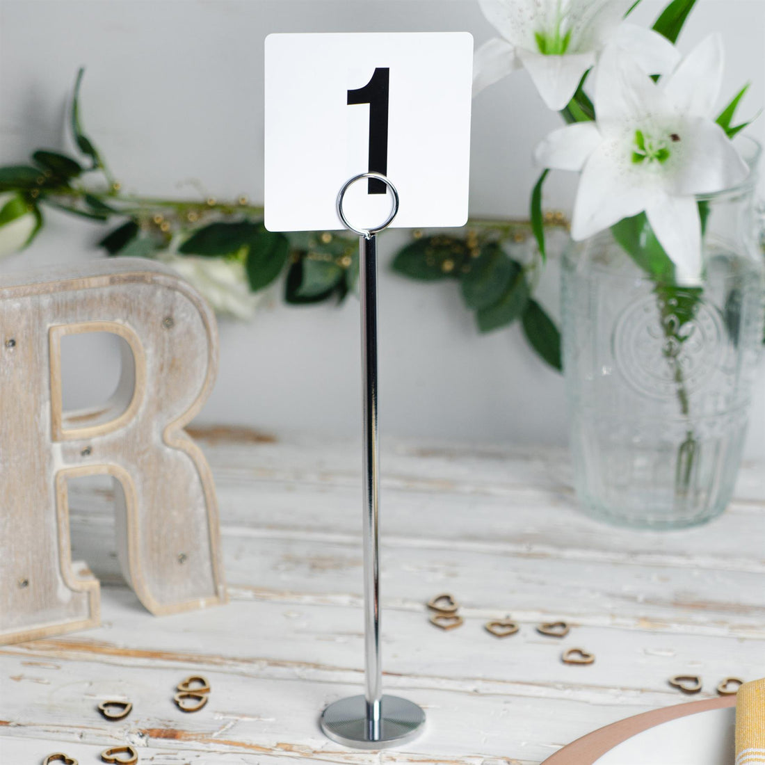 30cm Table Number Holders - Pack of 12