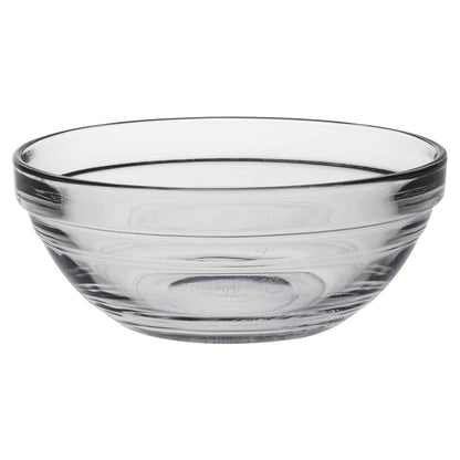 12cm Clear Lys Glass Nesting Mixing Bowl