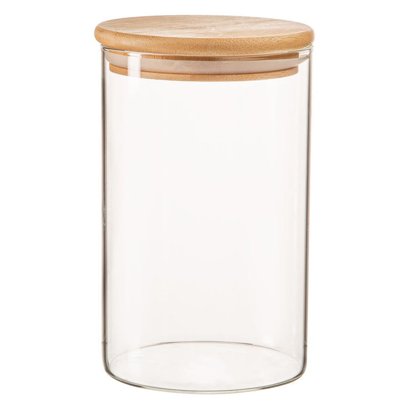1L Wooden Lid Storage Jar - By Argon Tableware