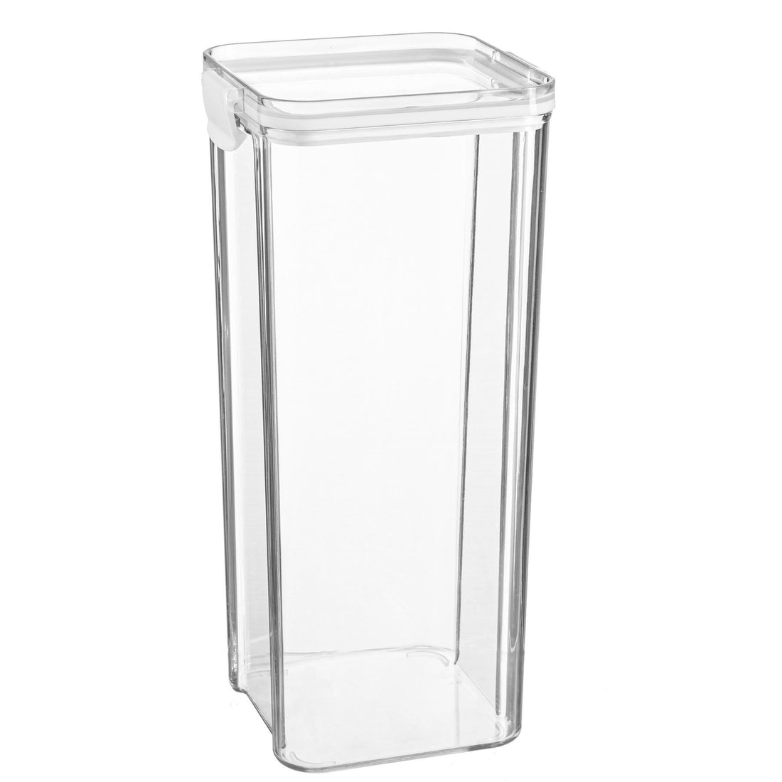 1.8L White Airtight Plastic Food Storage Container