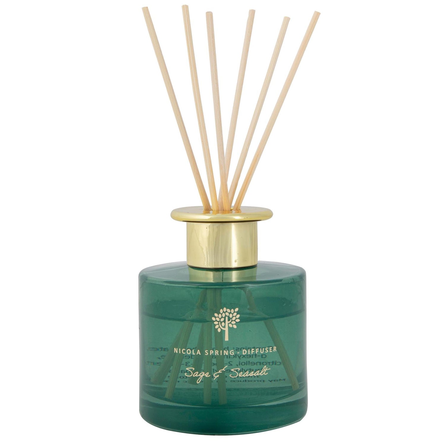 200ml Sage &amp; Seasalt Scented Reed Diffuser