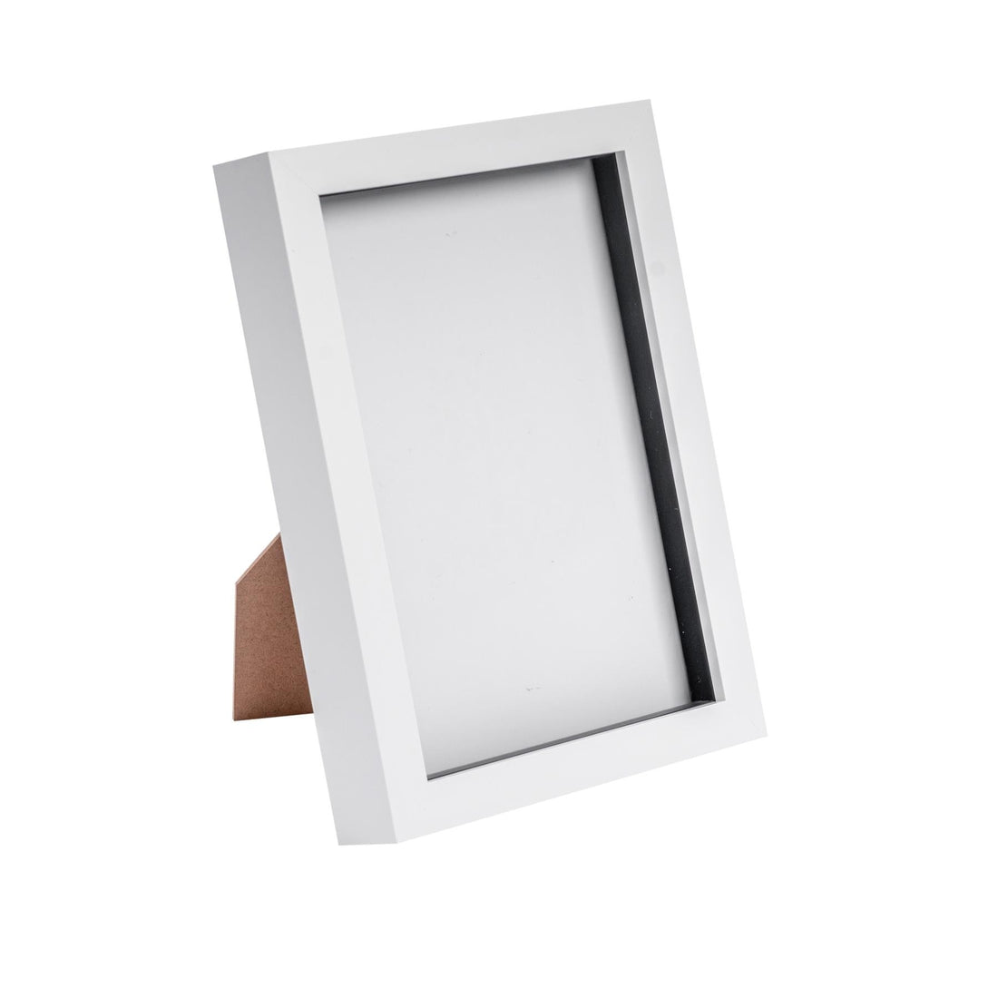 White 6" x 8" Shadow Box Photo Frame