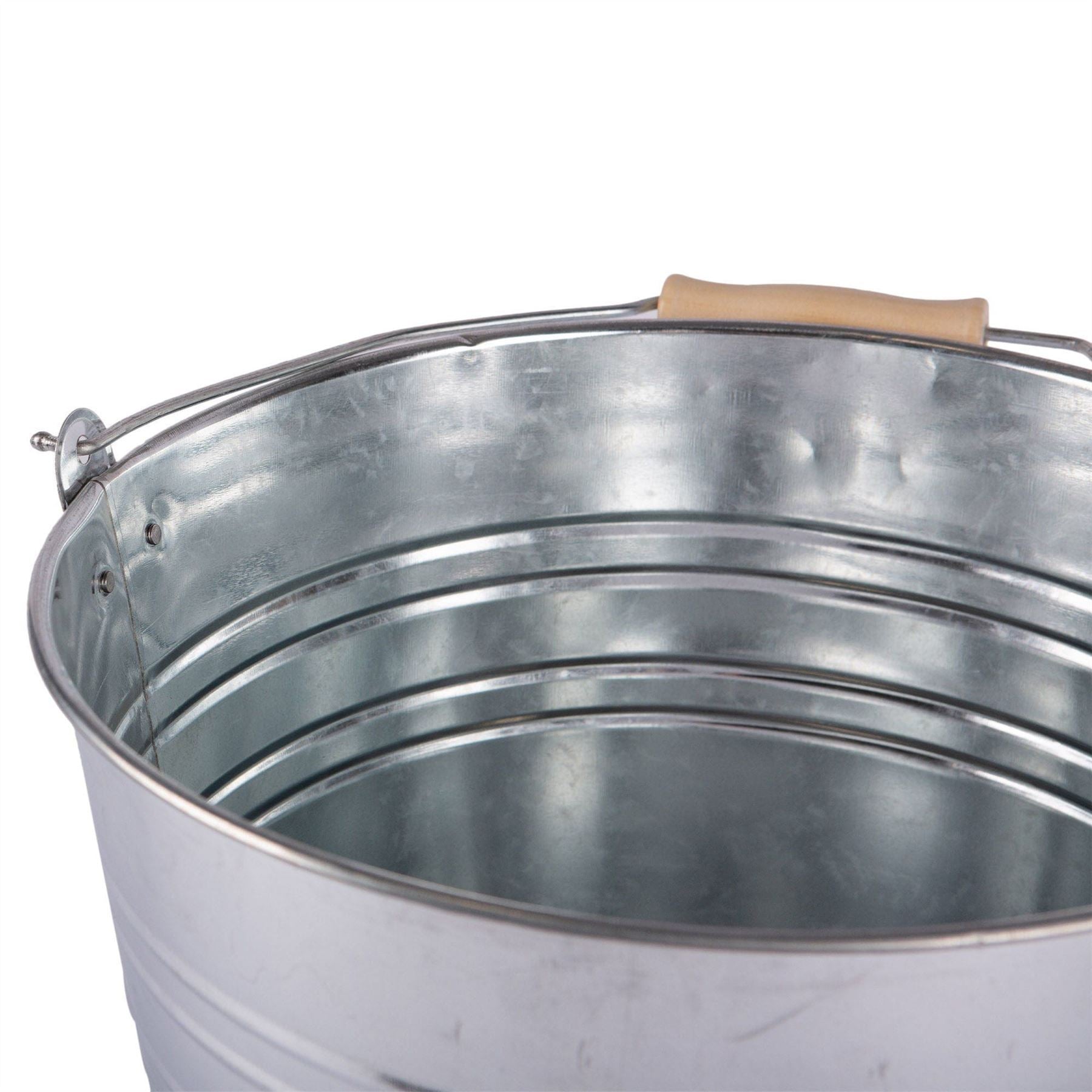 10L Galvanised Steel Bucket