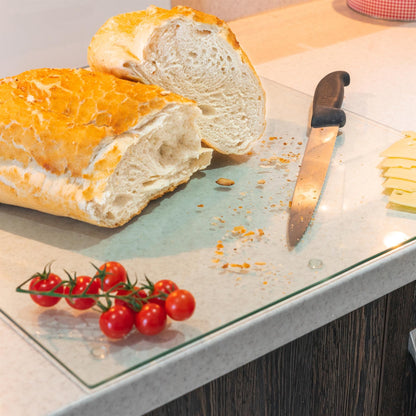 50cm x 40cm Glass Chopping Board