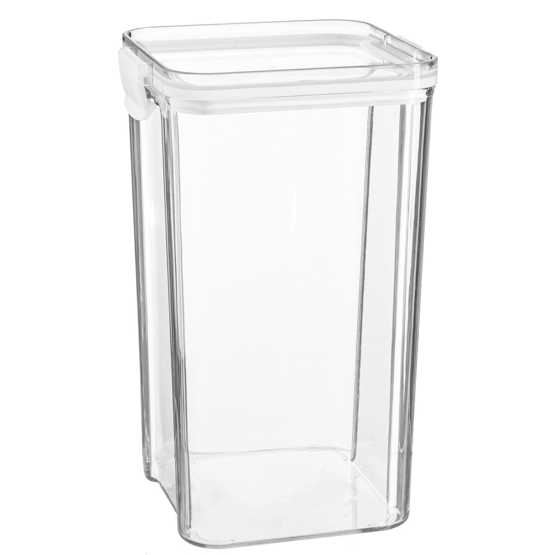 1.3L White Airtight Plastic Food Storage Container