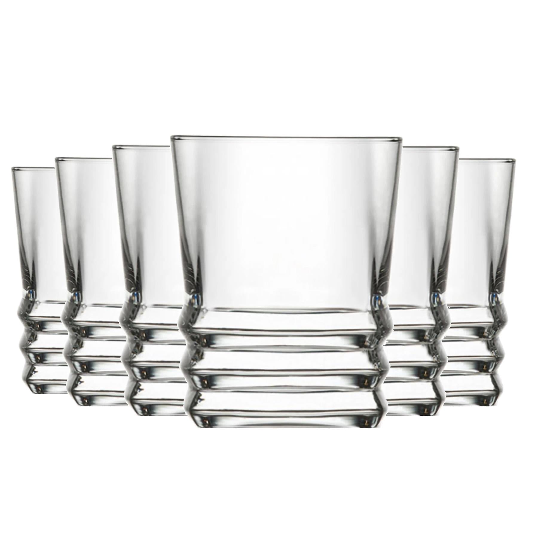 LAV 6 Piece Elegan Shot Glasses Set - 80ml