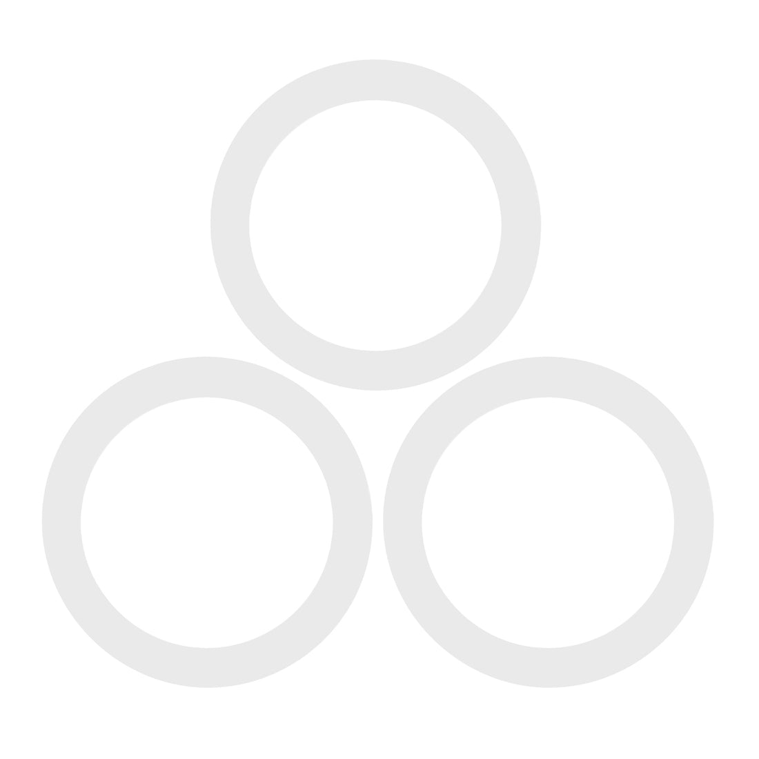 Medium Clear Silicone Glass Storage Jar Seals - Pack of 6