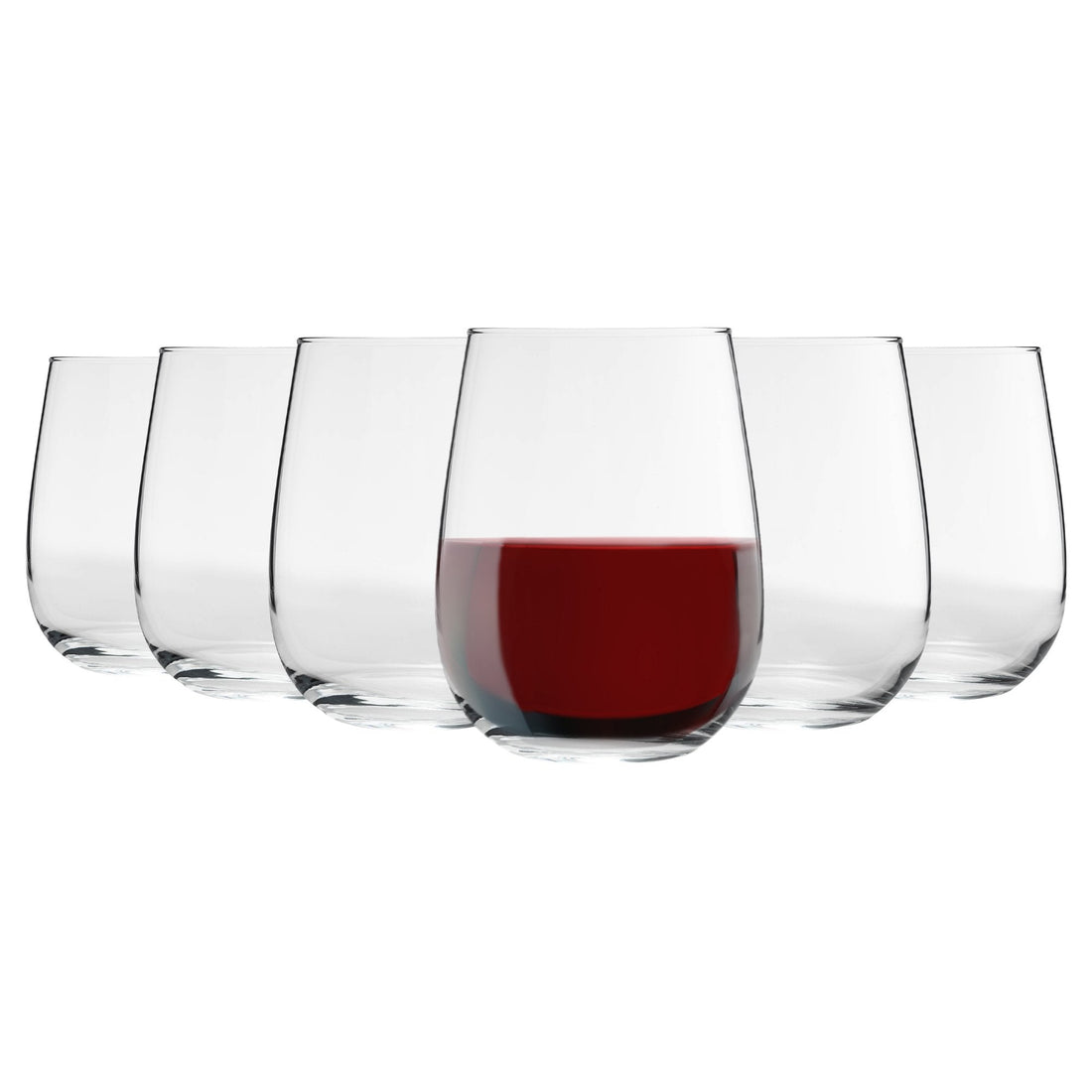 475ml Gaia Stemless Wine Glasses - Pack of Six
