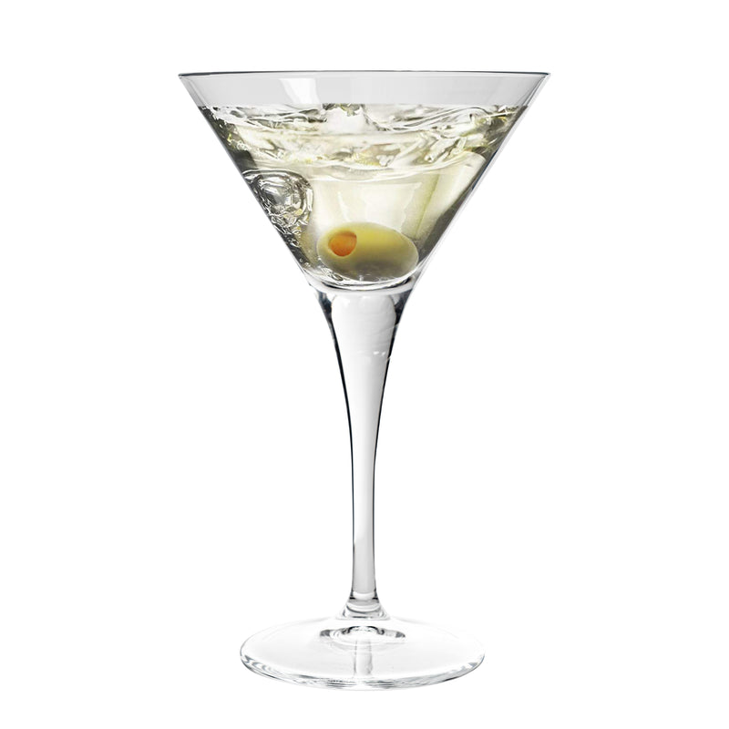 245ml Ypsilon Martini Cocktail Glasses - Pack of Six - By Bormioli Rocco