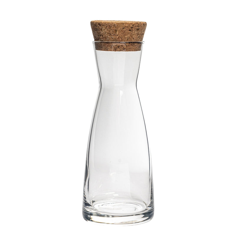 1.1L Ypsilon Glass Carafe with Cork Lid - By Bormioli Rocco