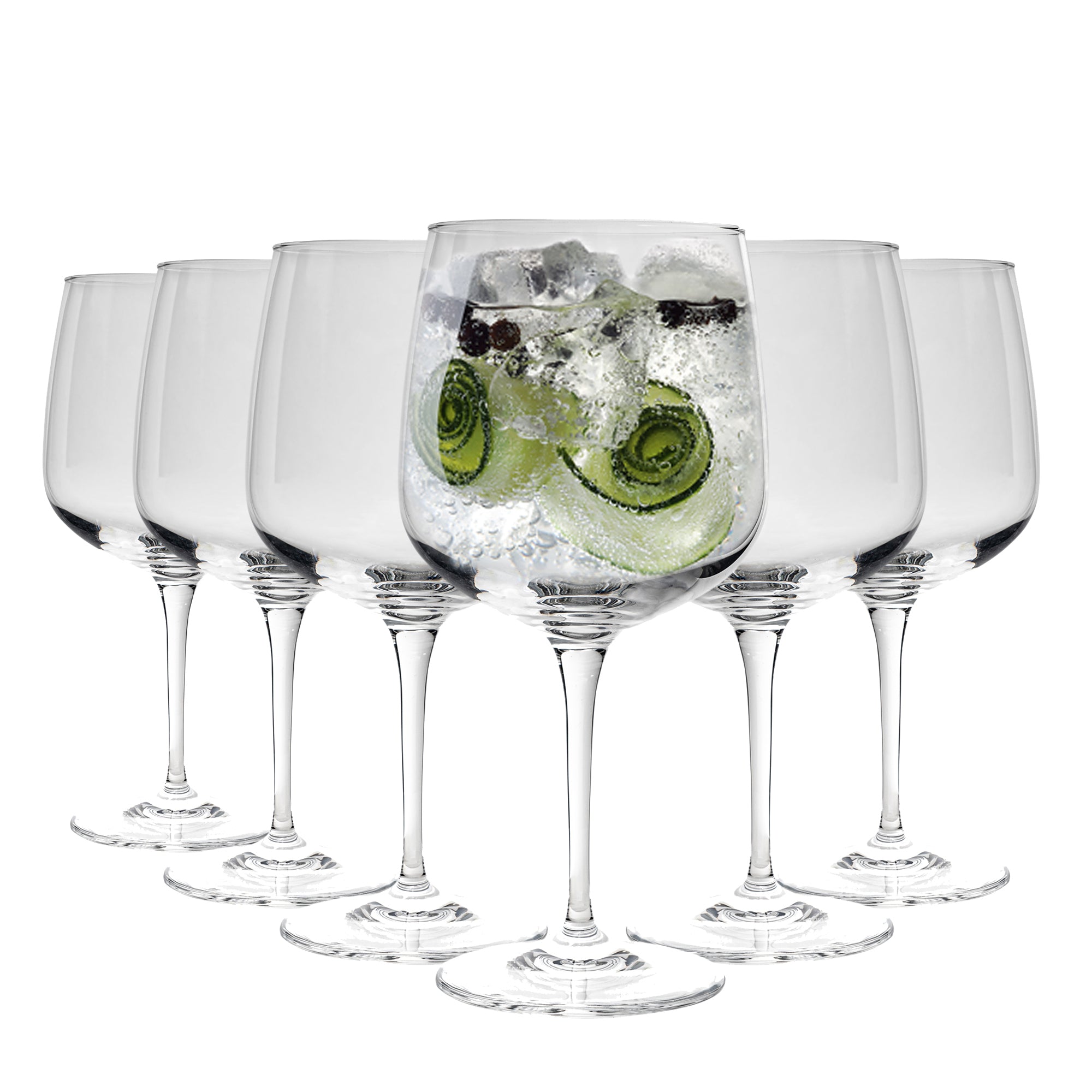 775ml Premium Gin Glasses - Pack of Six