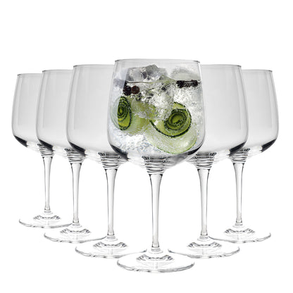 775ml Premium Gin Glasses - Pack of Six