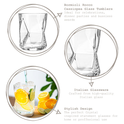 410ml Cassiopea Tumbler Glasses - Pack of Four