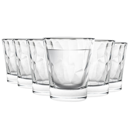 Bormioli Rocco Diamond Dimpled Shot Glasses - 80ml - Pack of 6