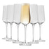 Bormioli Rocco Inalto Uno Glass Champagne Flutes - 285ml - Pack of 6