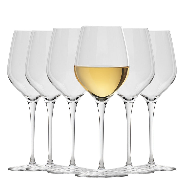 305ml Inalto Tre Sensi White Wine Glasses - Pack of Six - By Bormioli Rocco
