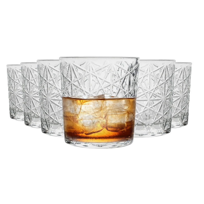 275ml Lounge Whisky Glasses - Pack of Six - By Bormioli Rocco