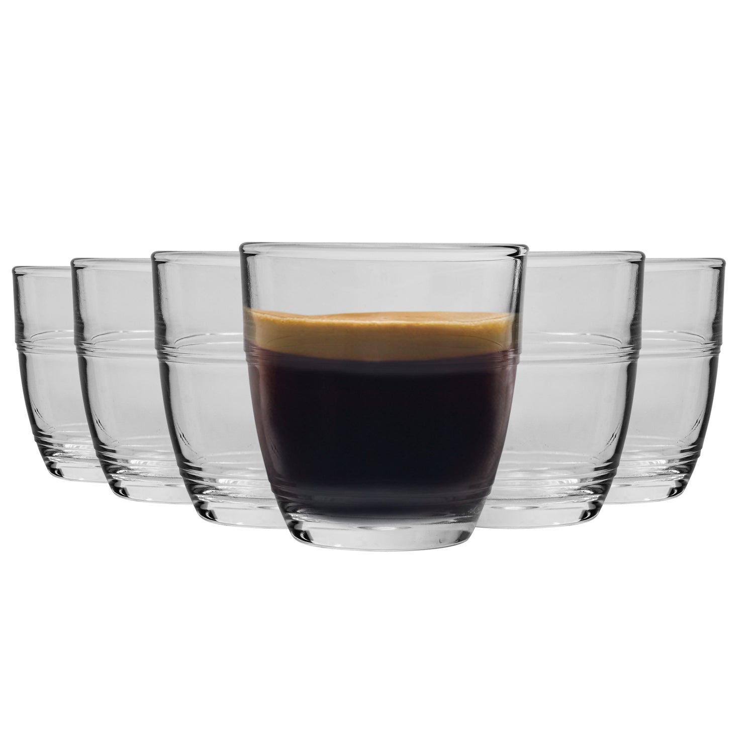 Duralex Gigone Tumbler Glasses - 90ml - Set of 6