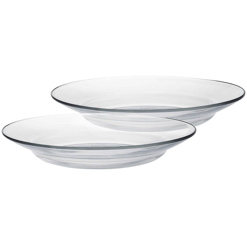 Lys Glass Soup Dishes - 23cm - Pack of 6 - By Duralex