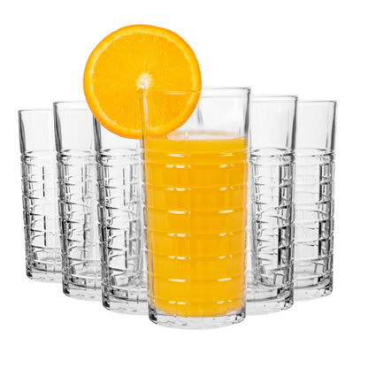 356ml Brit Highball Glasses - Pack of Six