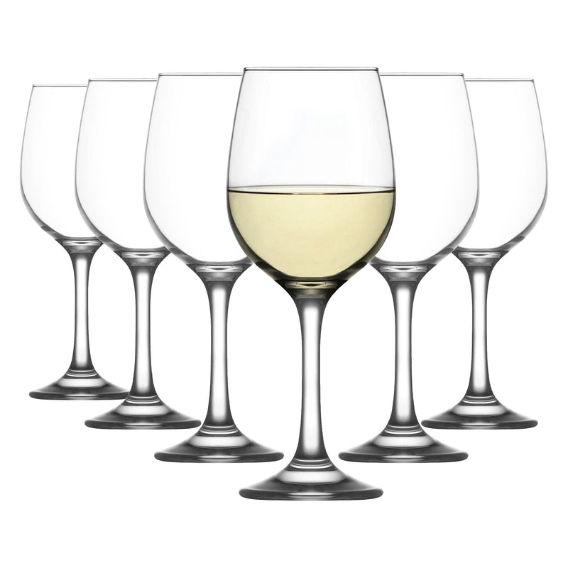 300ml Fame White Wine Glasses - Pack of Six - By LAV