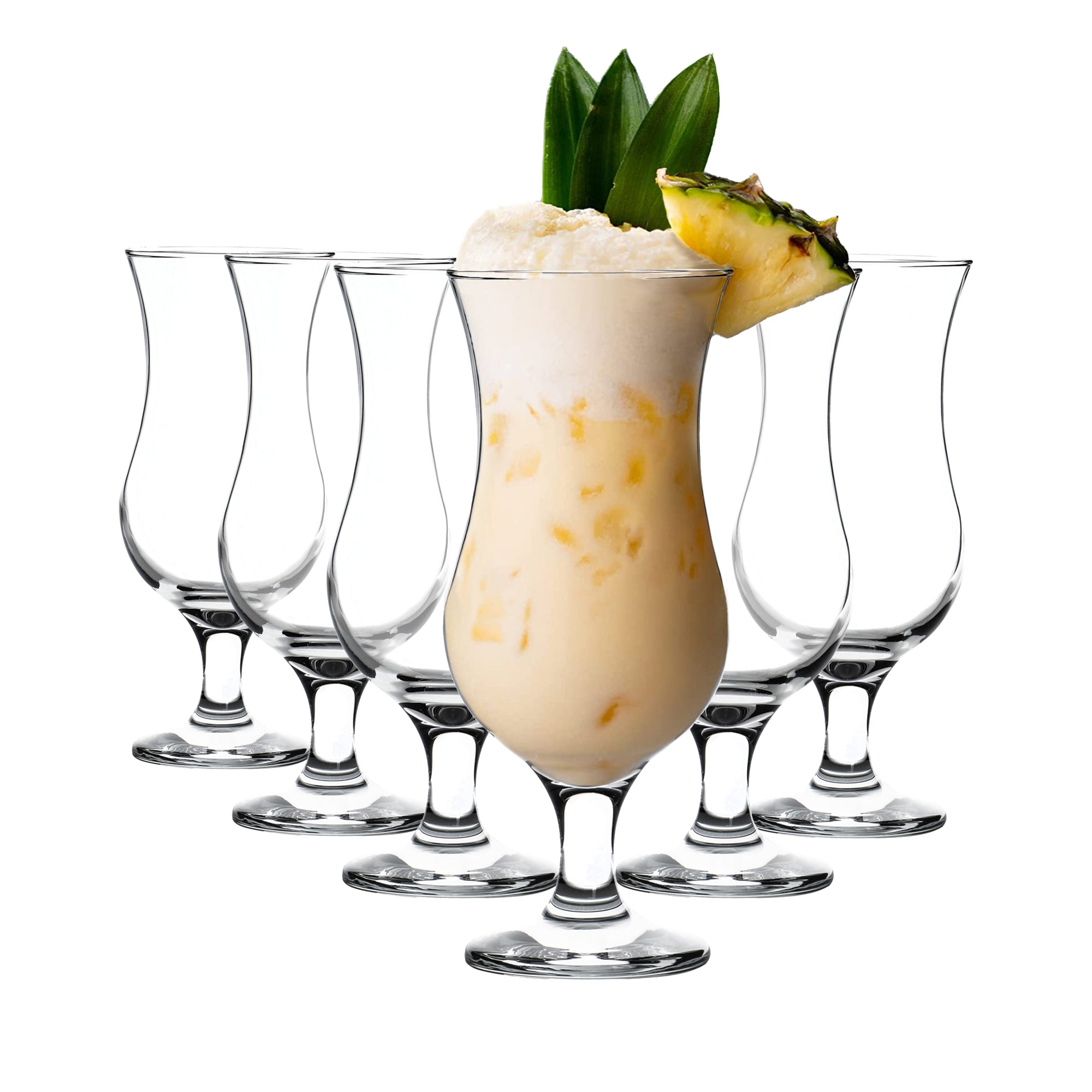 380ml Fiesta Pina Colada Glasses - Pack of Six