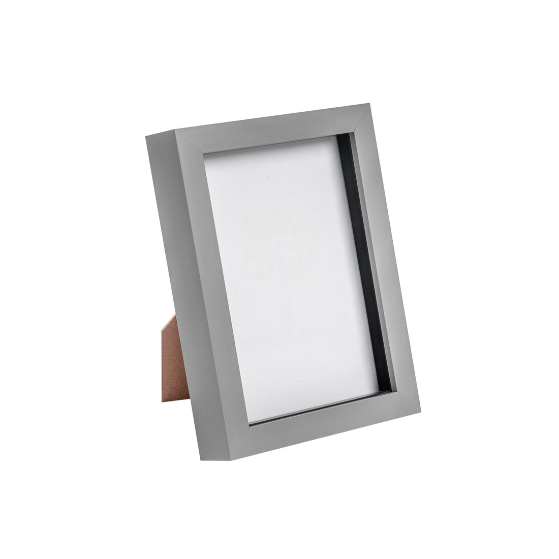 Grey 5" x 7" Shadow Box Photo Frame