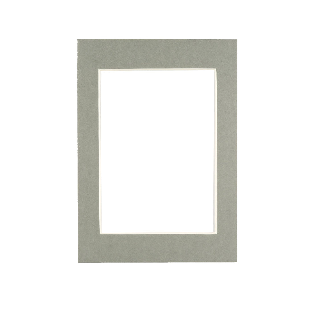 Grey 4" x 6" Picture Mount for 5" x 7" Frame