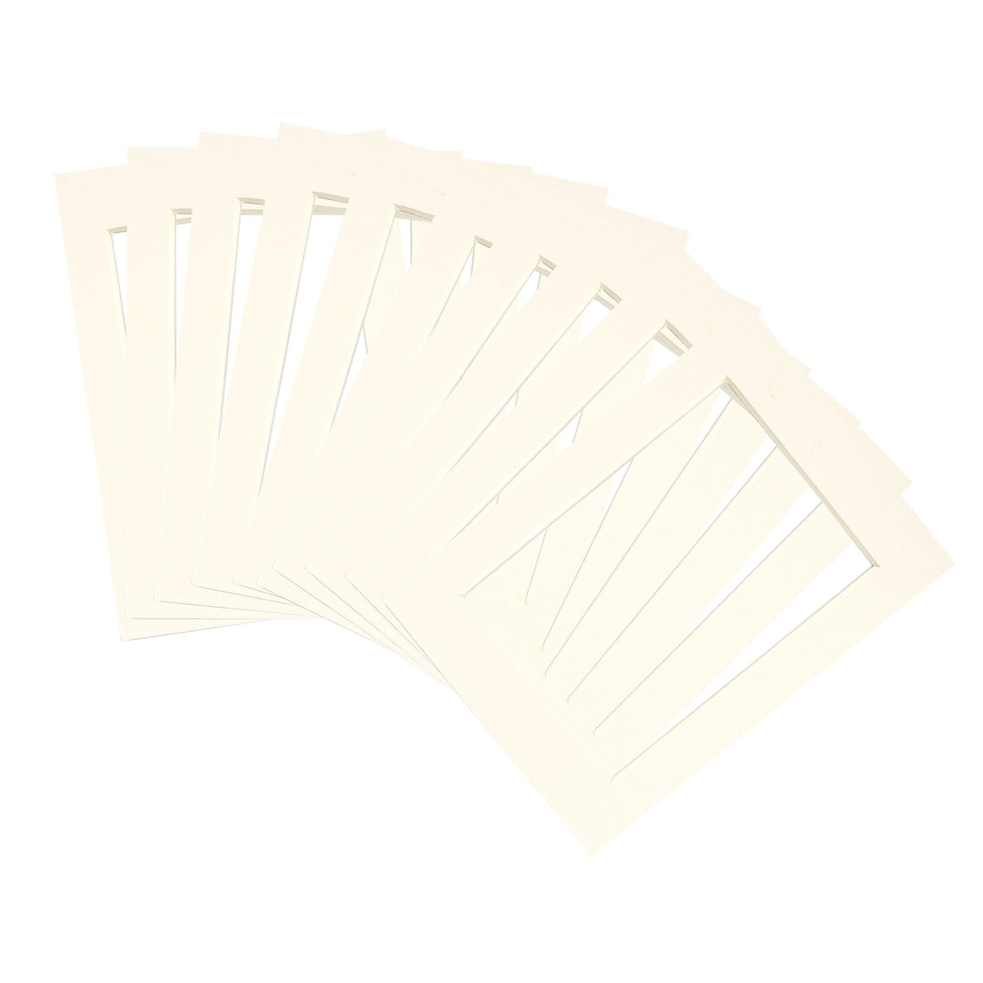 Ivory 4" x 6" Picture Mounts for 5" x 7" Frame - Pack of 10