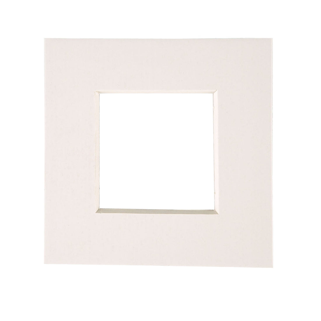 Ivory 2" x 2" Picture Mount for 4" x 4" Frame