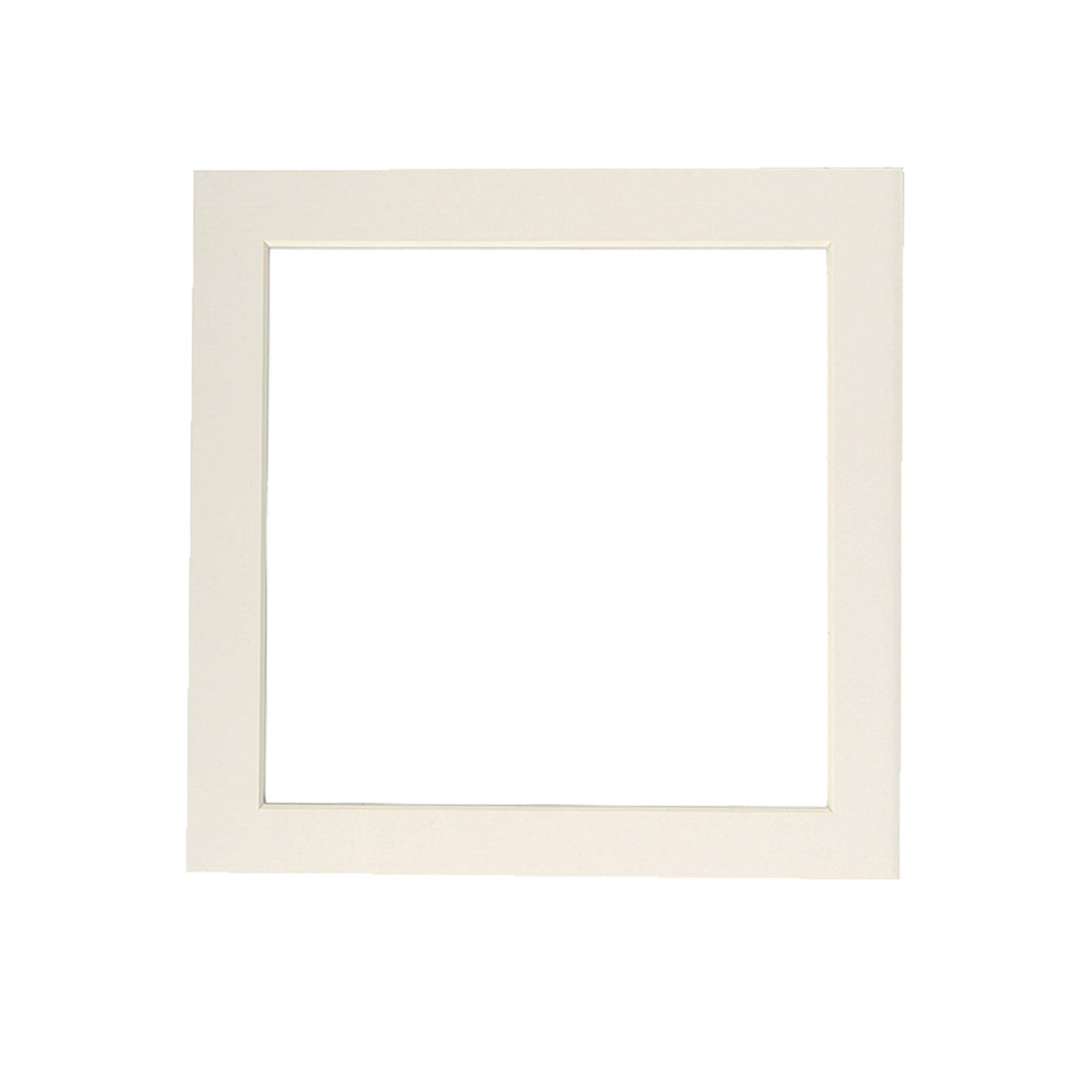 Ivory 8" x 8" Picture Mount for 10" x 10" Frame