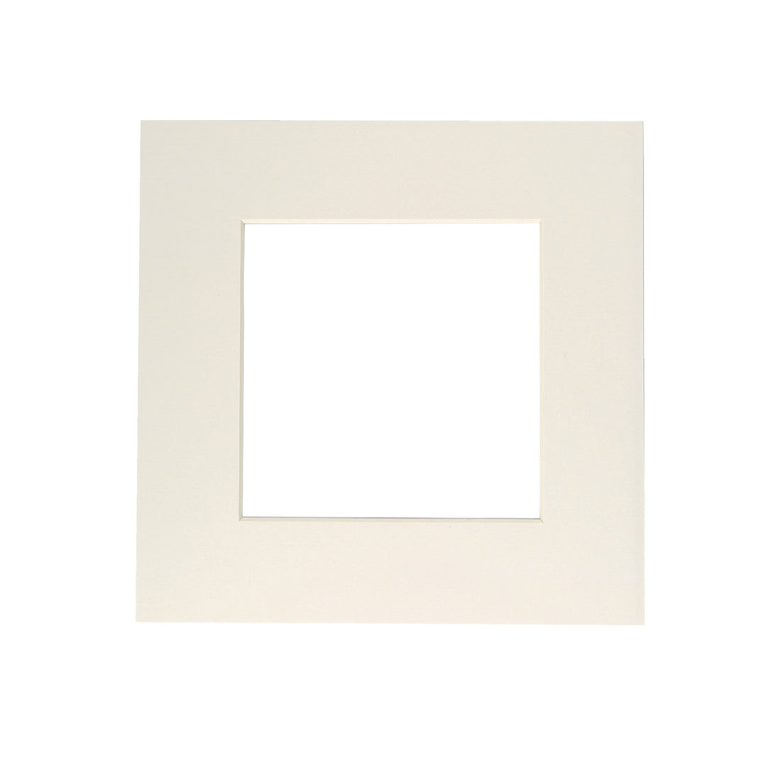 Ivory 6" x 6" Picture Mount for 10" x 10" Frame