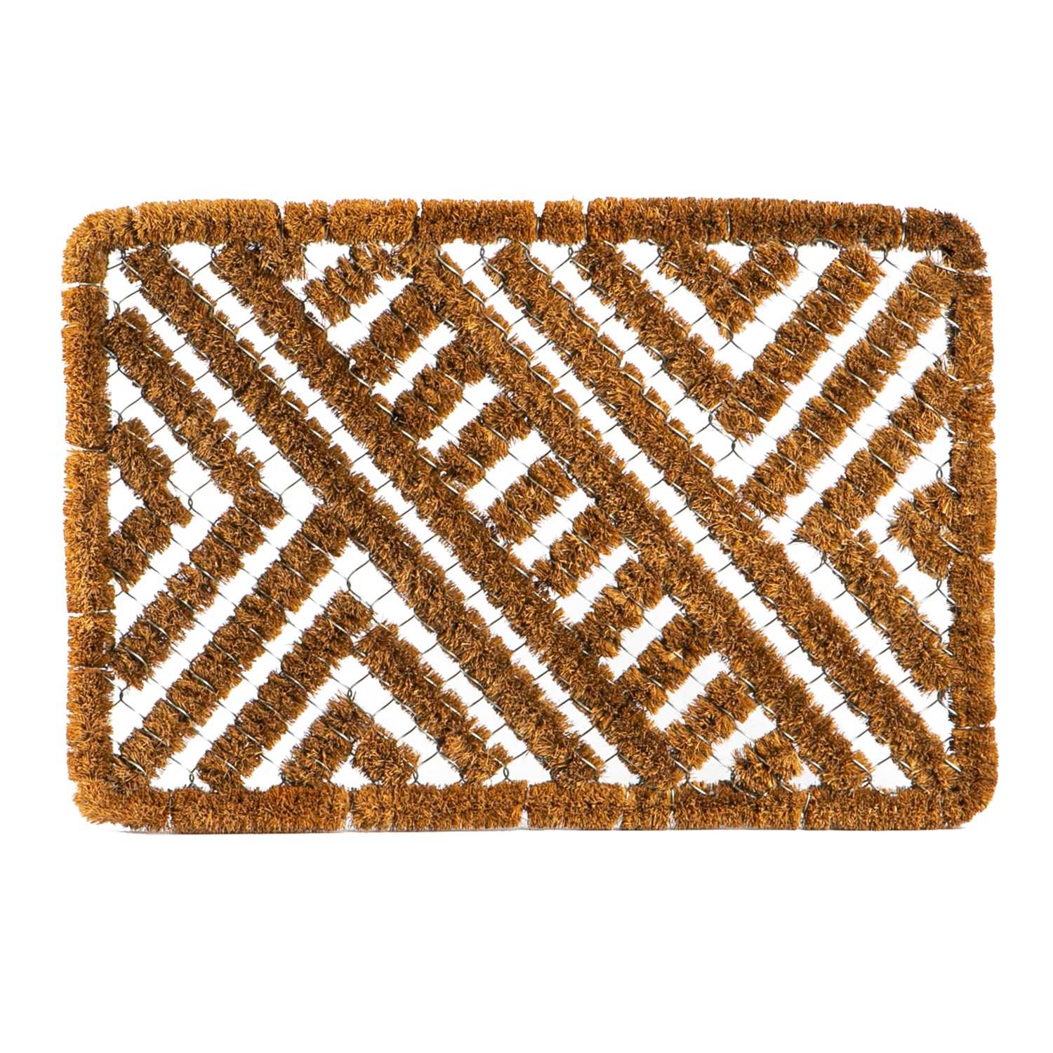 60cm x 40cm Scraper Non-Slip Coir Door Mat