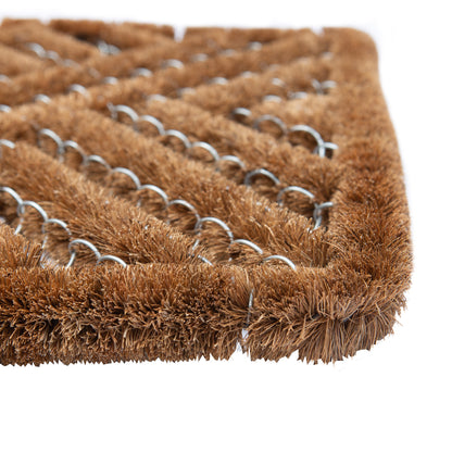 60cm x 40cm Scraper Non-Slip Coir Door Mat