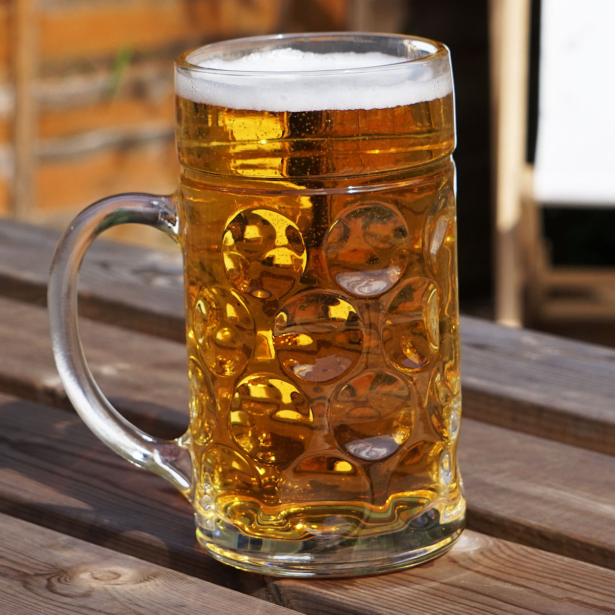 2 Pints German Stein Beer Glass By Rink Drink Rinkit
