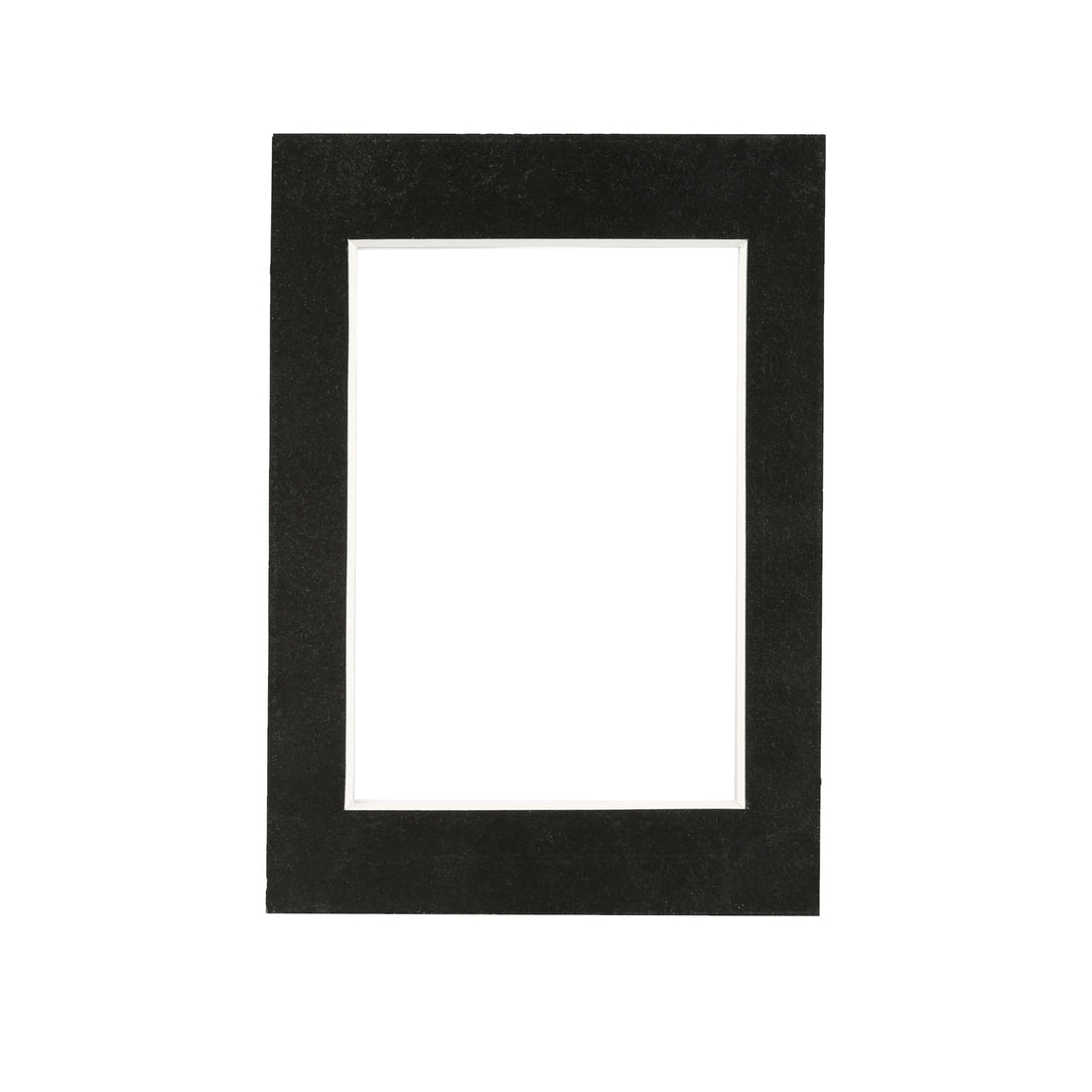 Black 4" x 6" Picture Mount for 5" x 7" Frame