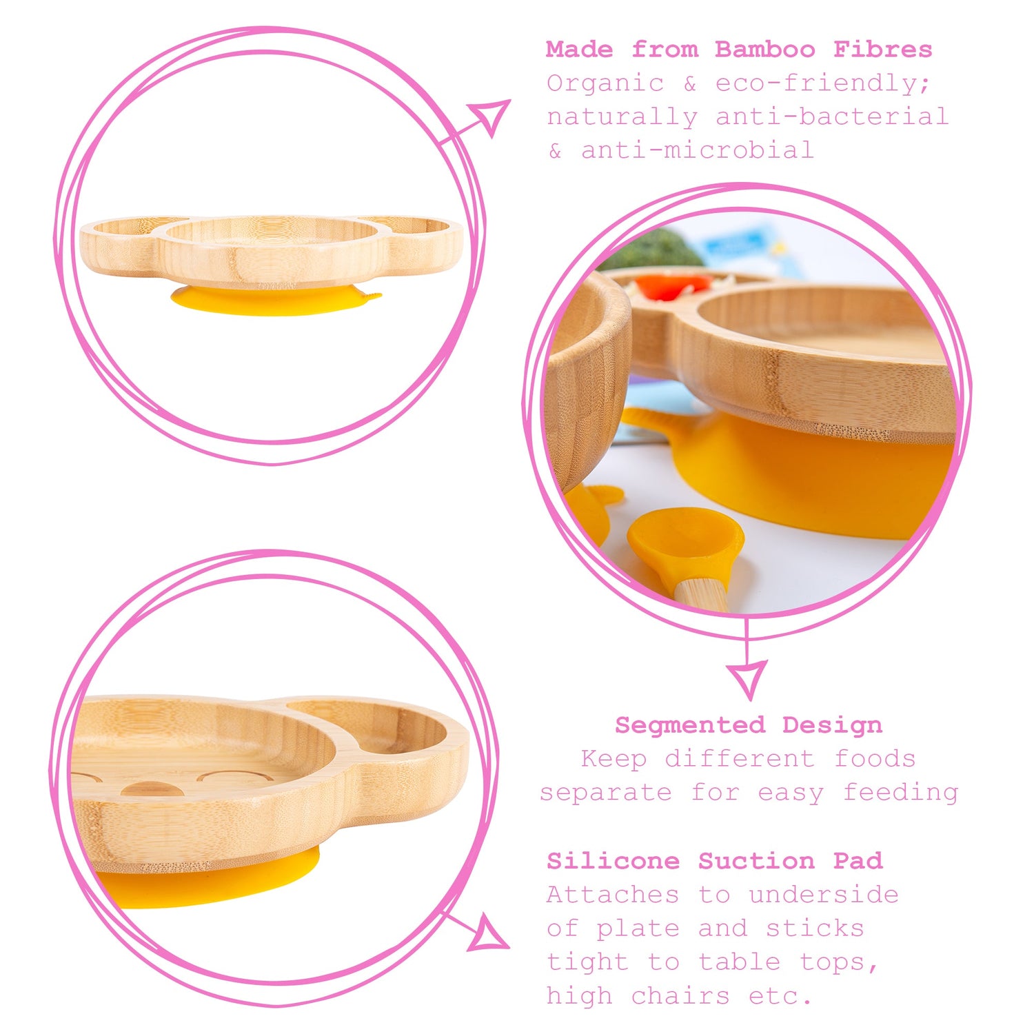 Kit The Koala Bamboo Suction Plate