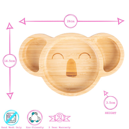 Kit The Koala Bamboo Suction Plate